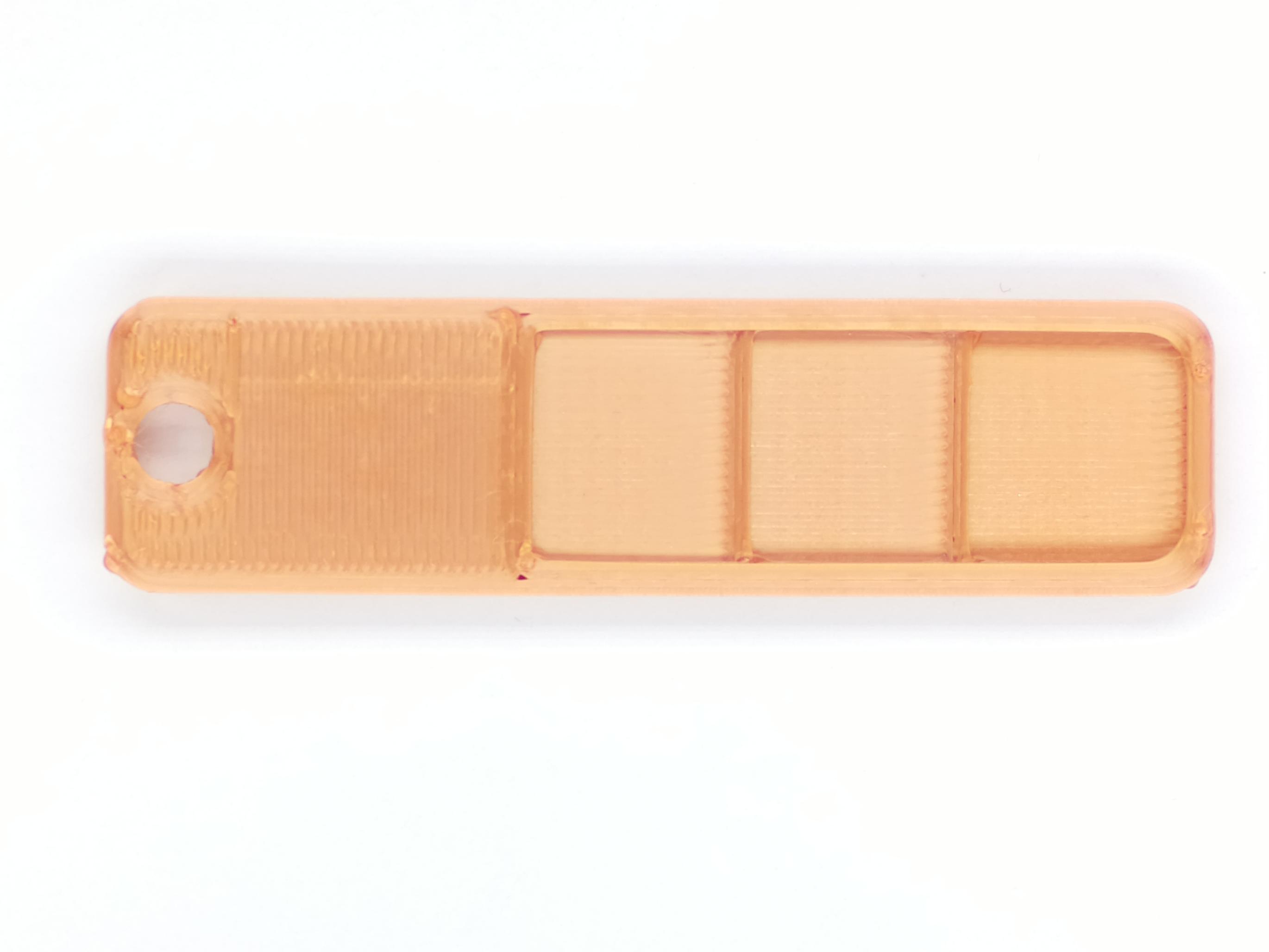 An image of the front of the color swatch.