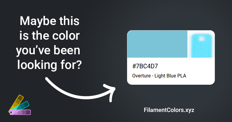 Overture - Light Blue PLA